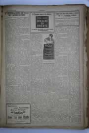 Página do jornal O Nordeste de setembro de 1934