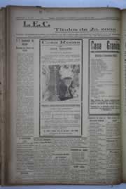 Página do jornal O Nordeste de setembro de 1934