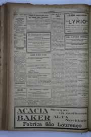Página do jornal O Nordeste de setembro de 1934