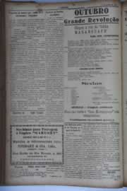 Página do jornal O Nordeste de outubro de 1934