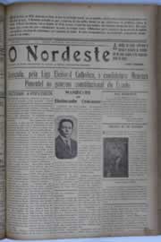 Página do jornal O Nordeste de outubro de 1934