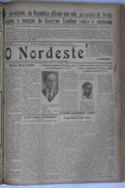 Página do jornal O Nordeste de outubro de 1934