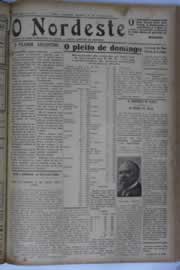 Página do jornal O Nordeste de outubro de 1934