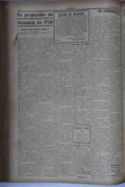 Página do jornal O Nordeste de novembro de 1934