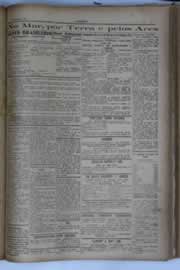Página do jornal O Nordeste de janeiro de 1935