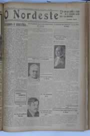 Página do jornal O Nordeste de janeiro de 1935