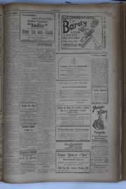 Página do jornal O Nordeste de janeiro de 1935