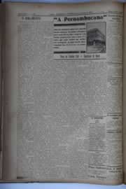 Página do jornal O Nordeste de janeiro de 1935