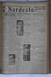 Página do jornal O Nordeste de janeiro de 1935
