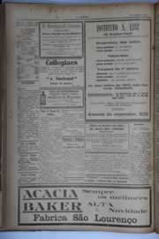Página do jornal O Nordeste de janeiro de 1935