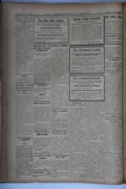 Página do jornal O Nordeste de janeiro de 1935