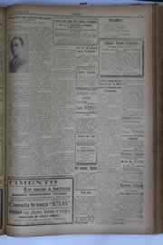 Página do jornal O Nordeste de janeiro de 1935