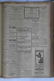 Página do jornal O Nordeste de janeiro de 1935