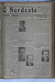 Página do jornal O Nordeste de janeiro de 1935