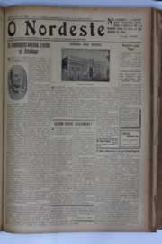 Página do jornal O Nordeste de março de 1935