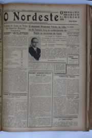 Página do jornal O Nordeste de março de 1935