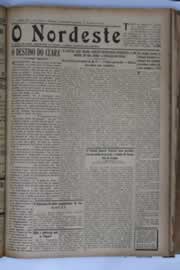 Página do jornal O Nordeste de março de 1935