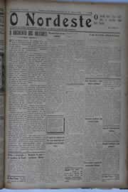 Página do jornal O Nordeste de abril de 1935