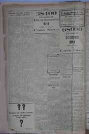 Página do jornal O Nordeste de julho de 1935