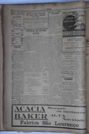 Página do jornal O Nordeste de julho de 1935