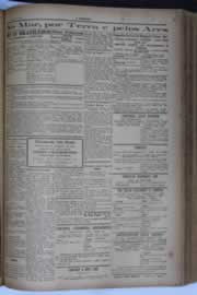 Página do jornal O Nordeste de julho de 1935