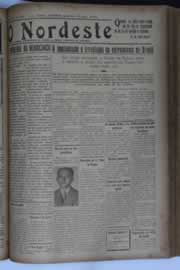 Página do jornal O Nordeste de agosto de 1935