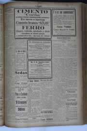 Página do jornal O Nordeste de agosto de 1935
