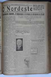 Página do jornal O Nordeste de agosto de 1935