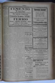 Página do jornal O Nordeste de agosto de 1935