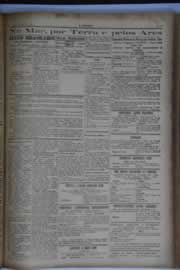 Página do jornal O Nordeste de agosto de 1935