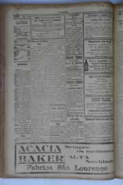 Página do jornal O Nordeste de agosto de 1935