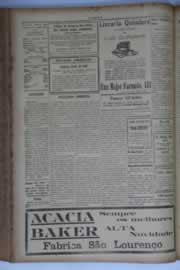 Página do jornal O Nordeste de agosto de 1935