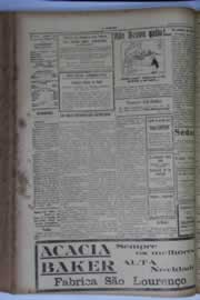 Página do jornal O Nordeste de agosto de 1935