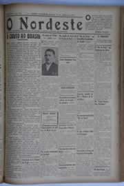 Página do jornal O Nordeste de setembro de 1935