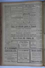 Página do jornal O Nordeste de setembro de 1935