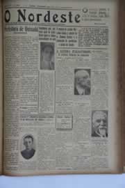 Página do jornal O Nordeste de outubro de 1935