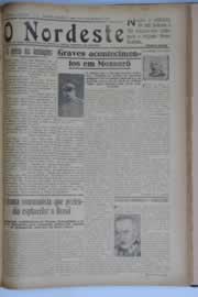 Página do jornal O Nordeste de dezembro de 1935