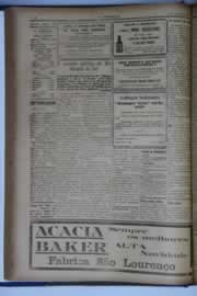 Página do jornal O Nordeste de janeiro de 1936