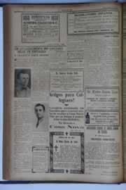 Página do jornal O Nordeste de janeiro de 1936