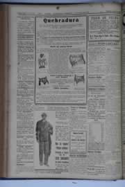 Página do jornal O Nordeste de fevereiro de 1936