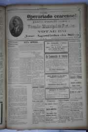 Página do jornal O Nordeste de março de 1936
