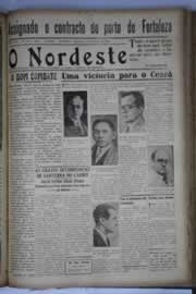 Página do jornal O Nordeste de março de 1936