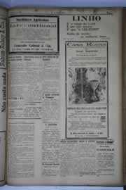 Página do jornal O Nordeste de abril de 1936