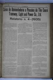 Página do jornal O Nordeste de abril de 1936