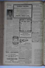 Página do jornal O Nordeste de maio de 1936