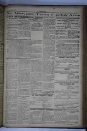 Página do jornal O Nordeste de maio de 1936