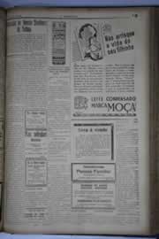 Página do jornal O Nordeste de maio de 1936