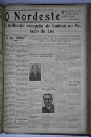 Página do jornal O Nordeste de maio de 1936