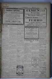 Página do jornal O Nordeste de julho de 1936