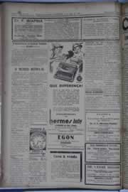 Página do jornal O Nordeste de julho de 1936